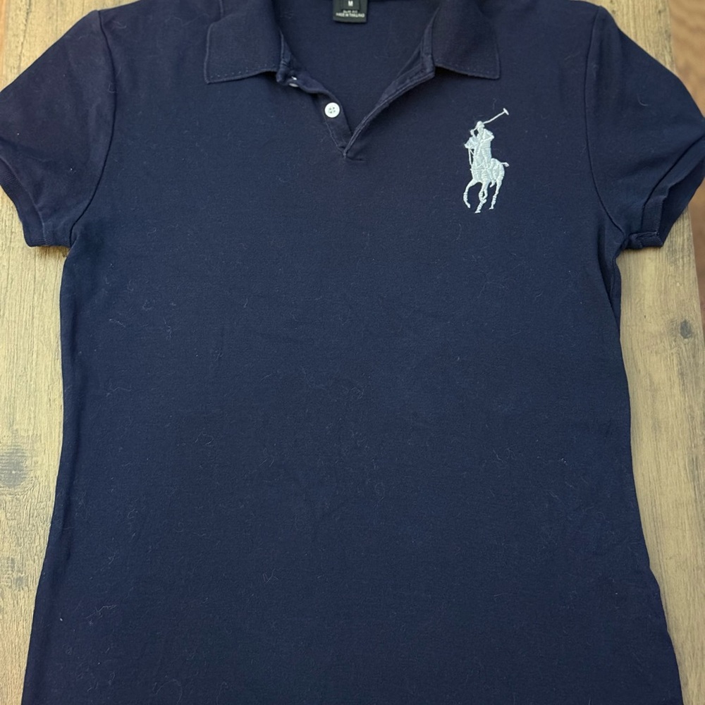 Ralph Lauren Blue Short Sleeve Polo Tee